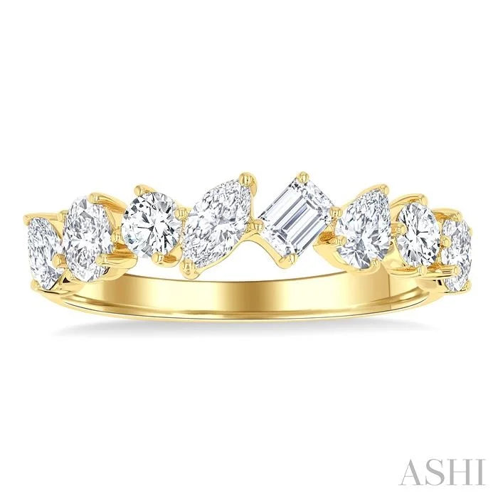 Mixed Shape Diamond Fashion Band