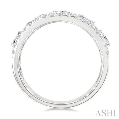 Bold Mixed Shape Diamond Fashion Band