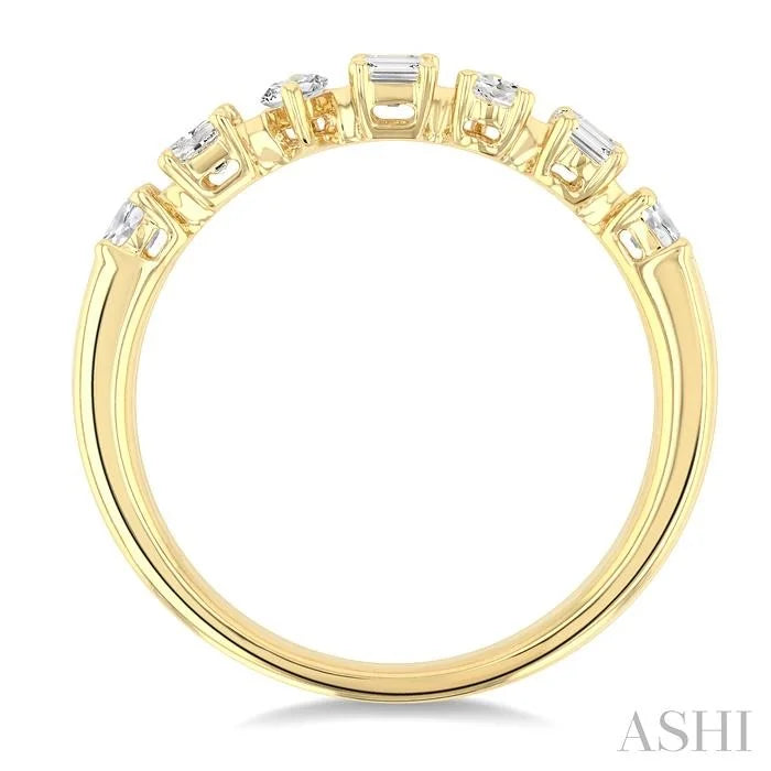 Mixed Shape Diamond Fashion Band