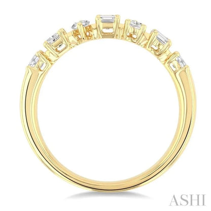 Mixed Shape Diamond Fashion Band