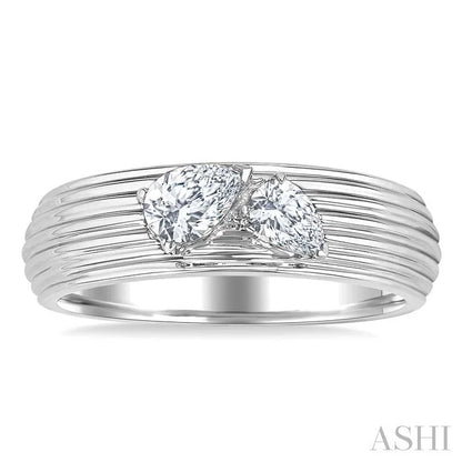 2 Stone Diamond Fashion Band