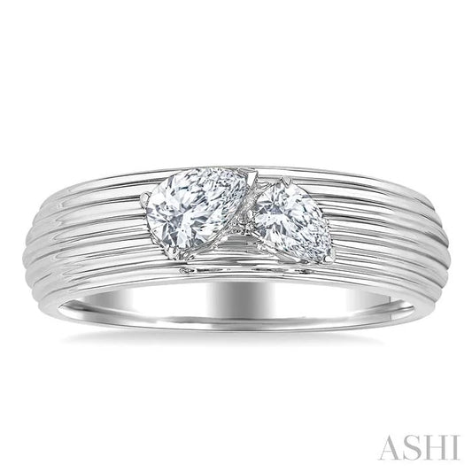 2 Stone Diamond Fashion Band