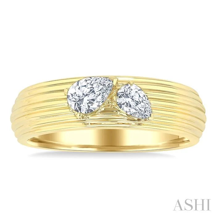 2 Stone Diamond Fashion Band