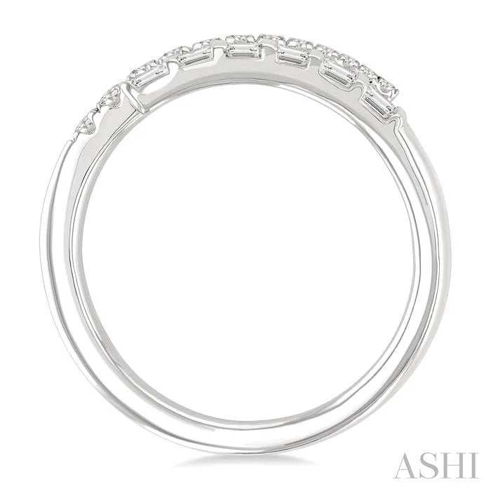 Baguette Diamond Fashion Band