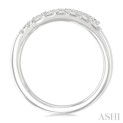 Baguette Diamond Fashion Band