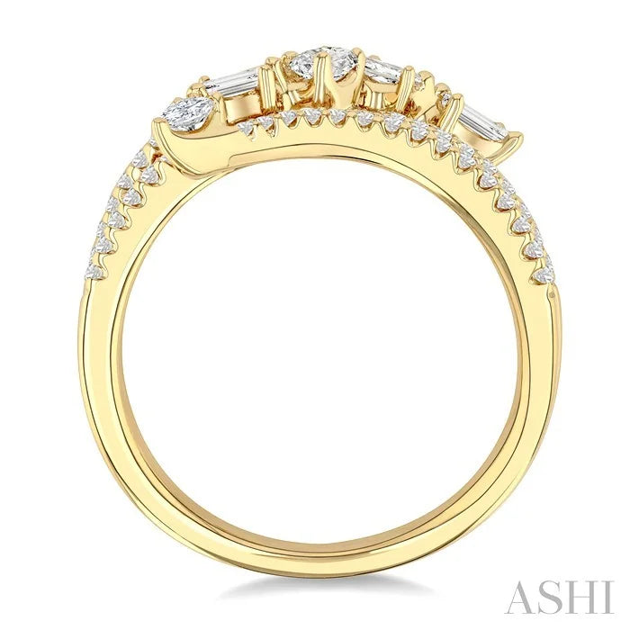 Mixed Shape Diamond Fashion Ring