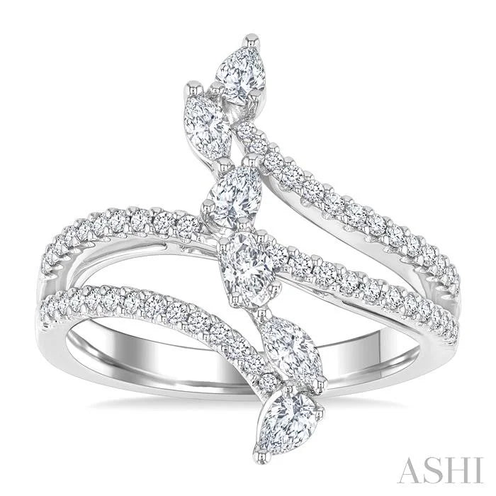 Mixed Shape Diamond Fashion Ring