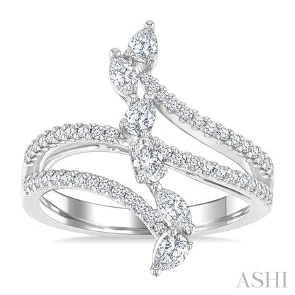 Mixed Shape Diamond Fashion Ring