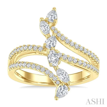 Mixed Shape Diamond Fashion Ring