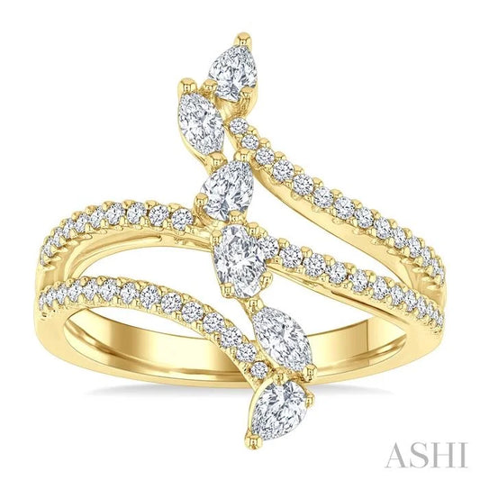Mixed Shape Diamond Fashion Ring