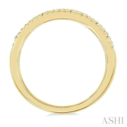 Bezel Layered Diamond Fashion Ring