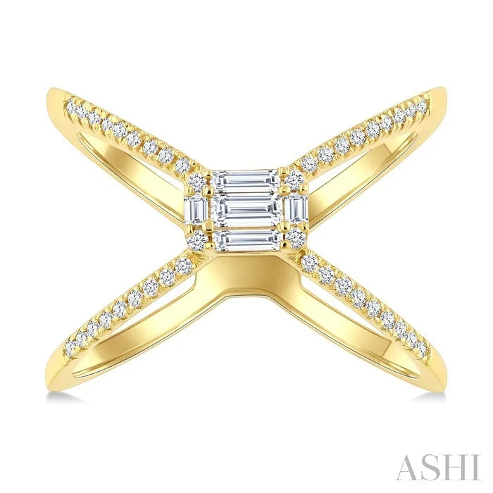Fusion Diamond Fashion Ring