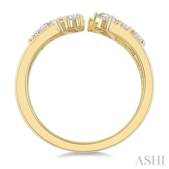 Mixed Shape Diamond Fashion Open Band