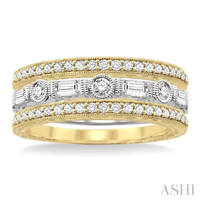 Stackable Diamond Band Set