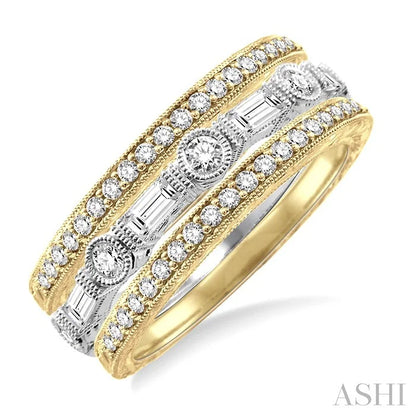 Stackable Diamond Band Set