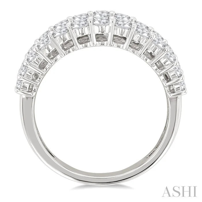 Baguette Diamond Fashion Band