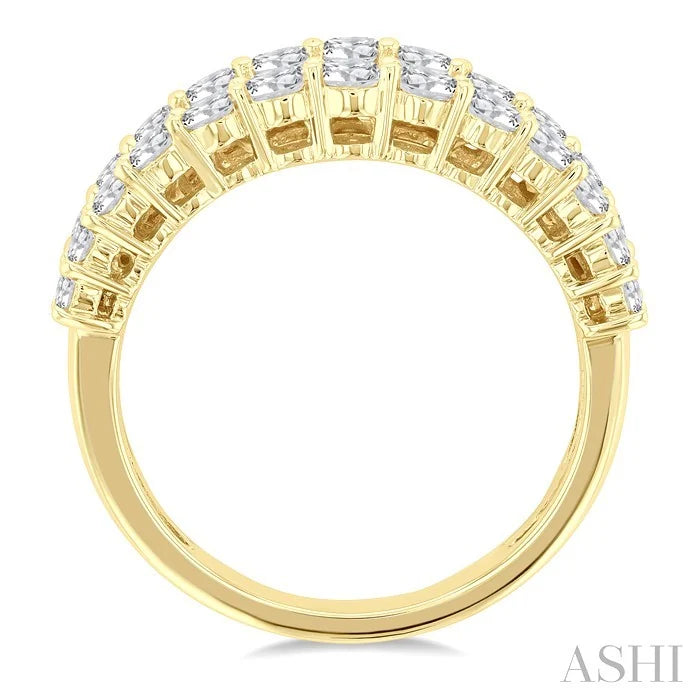 Baguette Diamond Fashion Band