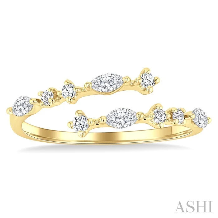 Diamond Fashion Open Band