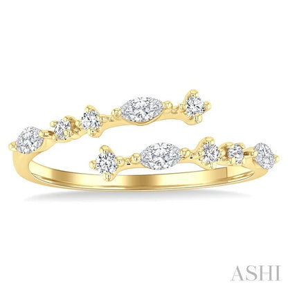 Diamond Fashion Open Band