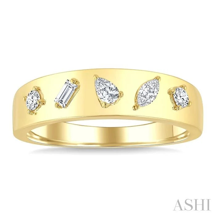 Mixed Shape Diamond Fashion Ring