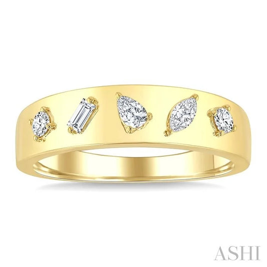 Mixed Shape Diamond Fashion Ring