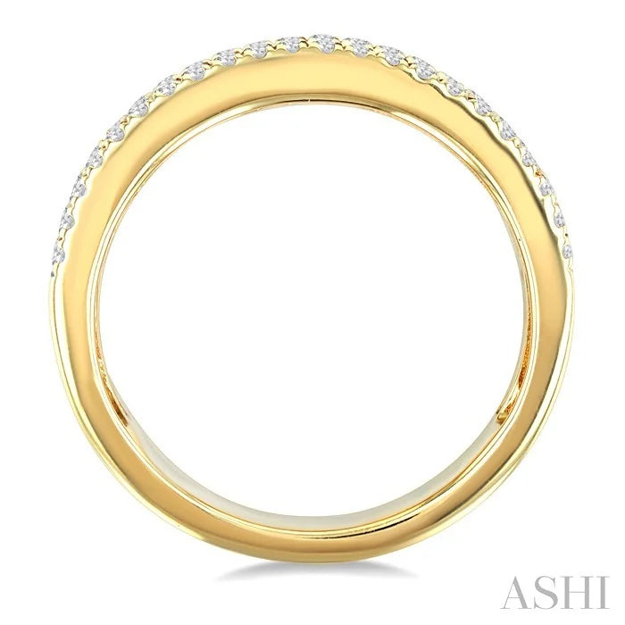 Oval Shape Diamond Fashion Band