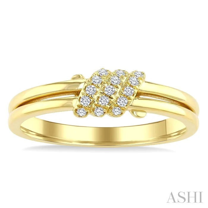 Twine Diamond Fashion Ring