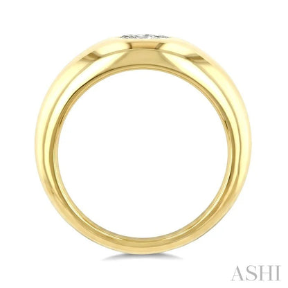 Aeris Gold Marquise Shape East-West Diamond Fashion Ring