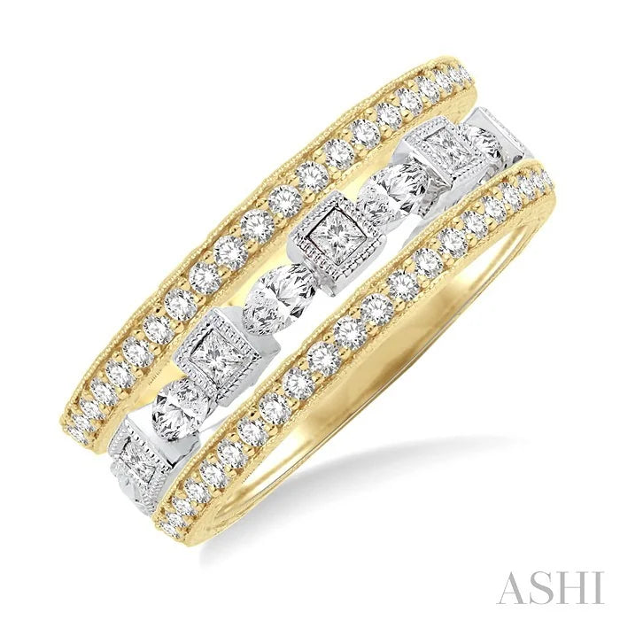 Stackable Diamond Band Set