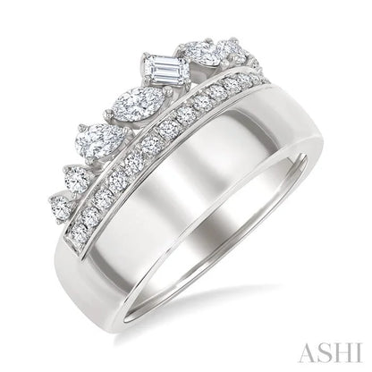 Mixed Shape Diamond Fashion Ring