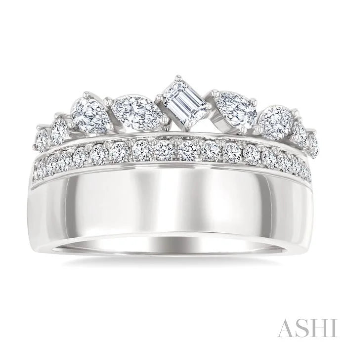 Mixed Shape Diamond Fashion Ring