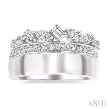 Mixed Shape Diamond Fashion Ring