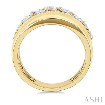 Mixed Shape Diamond Fashion Ring