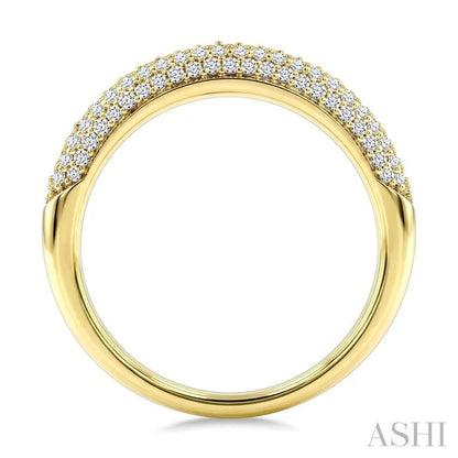 Aeris Gold Diamond Fashion Band Set
