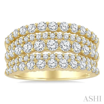 Bold Diamond Fashion Band
