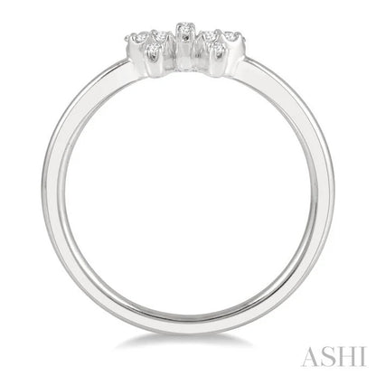 Stackable Bow Petite Diamond Fashion Ring