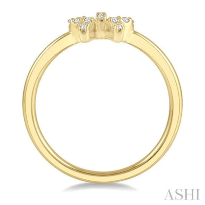 Stackable Bow Petite Diamond Fashion Ring