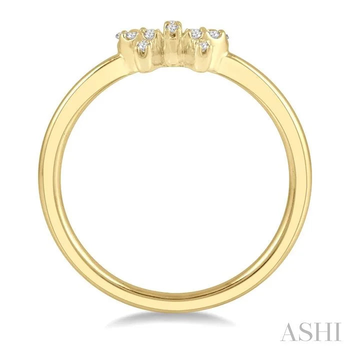 Stackable Bow Petite Diamond Fashion Ring