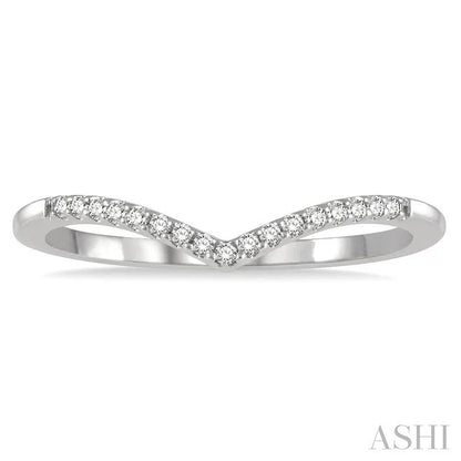 Stackable Chevron Petite Diamond Fashion Band