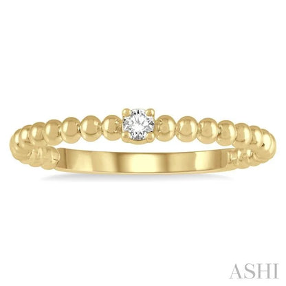 Bead Bijoux Stackable Petite Diamond Fashion Ring