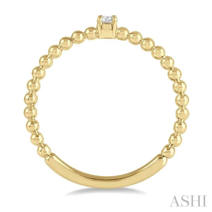 Bead Bijoux Stackable Petite Diamond Fashion Ring