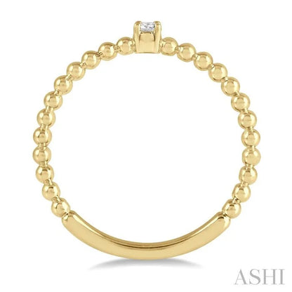 Bead Bijoux Stackable Petite Diamond Fashion Ring