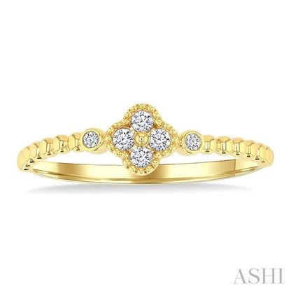Bead Bijoux Clover Petite Diamond Fashion Ring