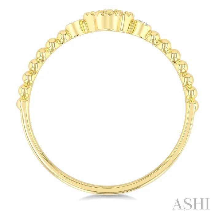 Bead Bijoux Clover Petite Diamond Fashion Ring