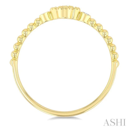 Bead Bijoux Clover Petite Diamond Fashion Ring