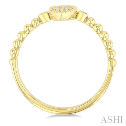 Bead Bijoux Marquise Shape Petite Diamond Fashion Ring