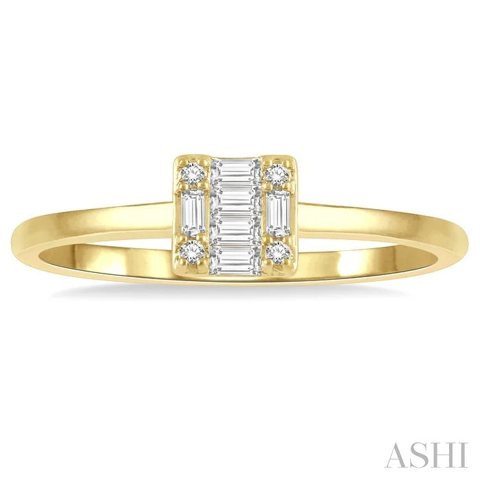 Stackable Fusion Petite Diamond Fashion Ring