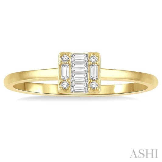 Stackable Fusion Petite Diamond Fashion Ring