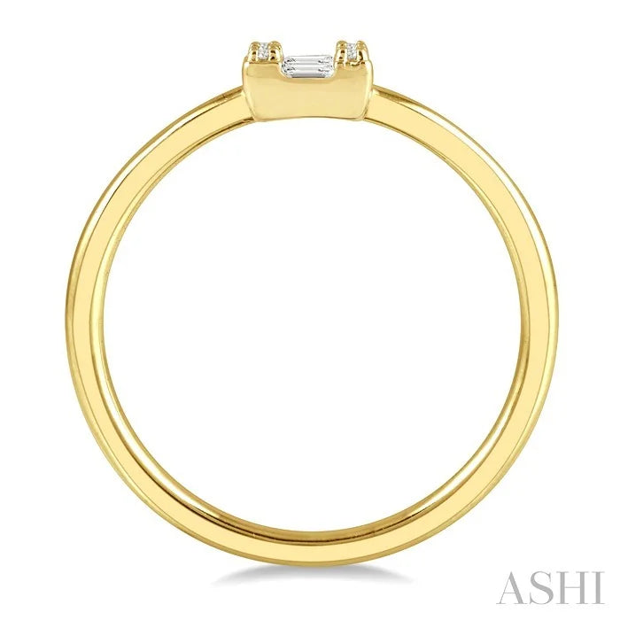 Stackable Fusion Petite Diamond Fashion Ring