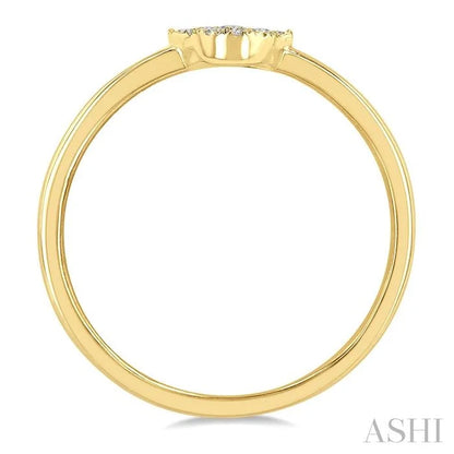 Stackable Hamsa Petite Diamond Fashion Ring